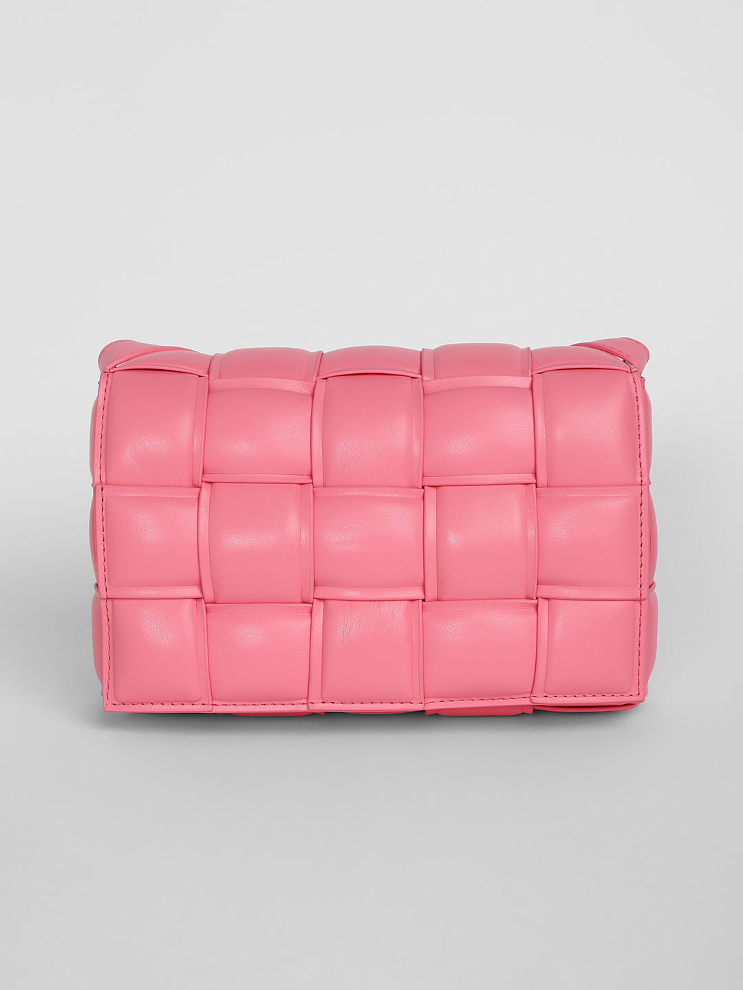 The Puffy Interwine Sling Bag - Rouge Pink