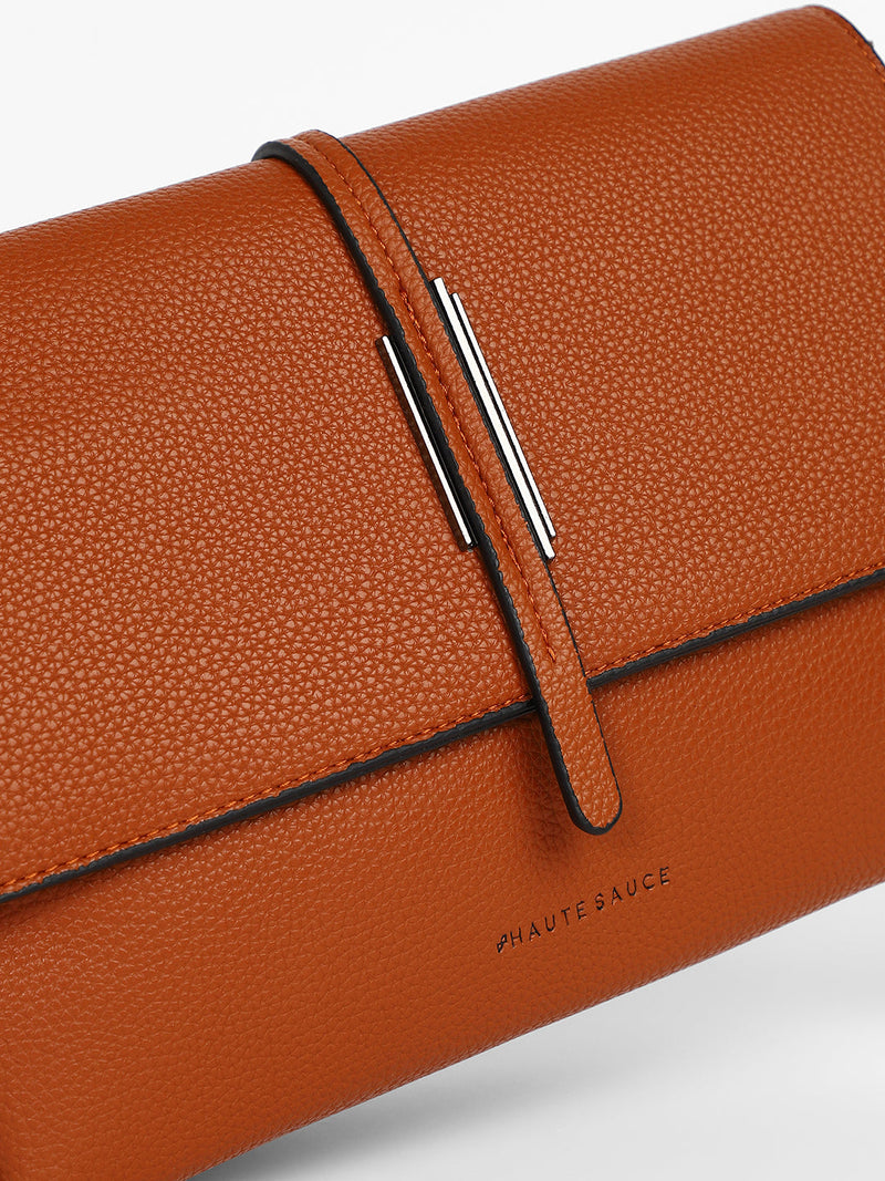 The Dash Shoulder Bag - Terracotta Brown