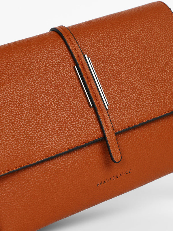 The Dash Shoulder Bag - Terracotta Brown