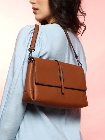 The Dash Shoulder Bag - Terracotta Brown