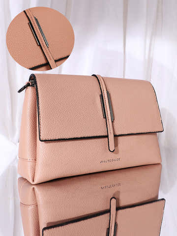 The Dash Shoulder Bag - Nude Pink