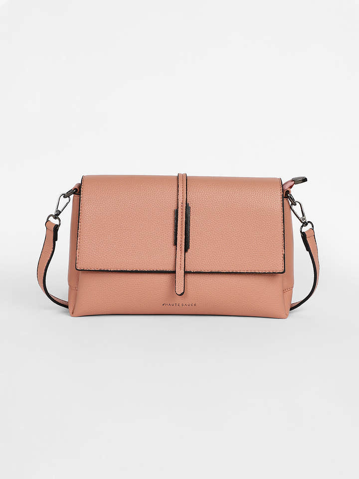 The Dash Shoulder Bag - Nude Pink