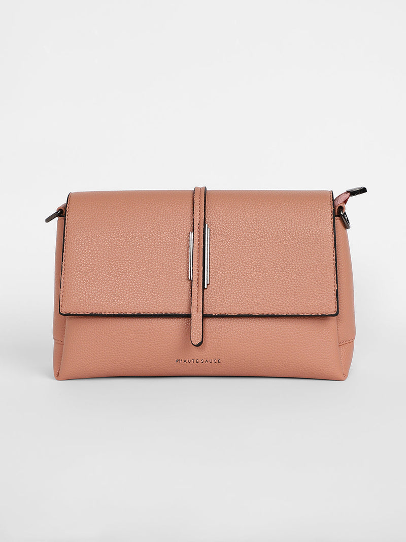 The Dash Shoulder Bag - Nude Pink