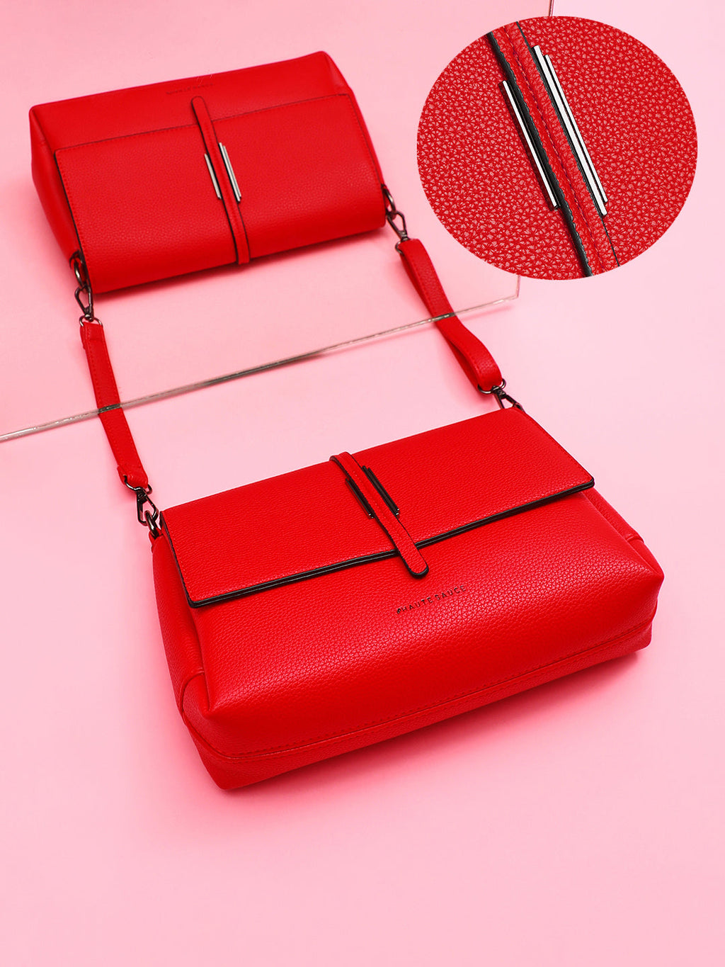 The Dash Shoulder Bag - Venetian Red