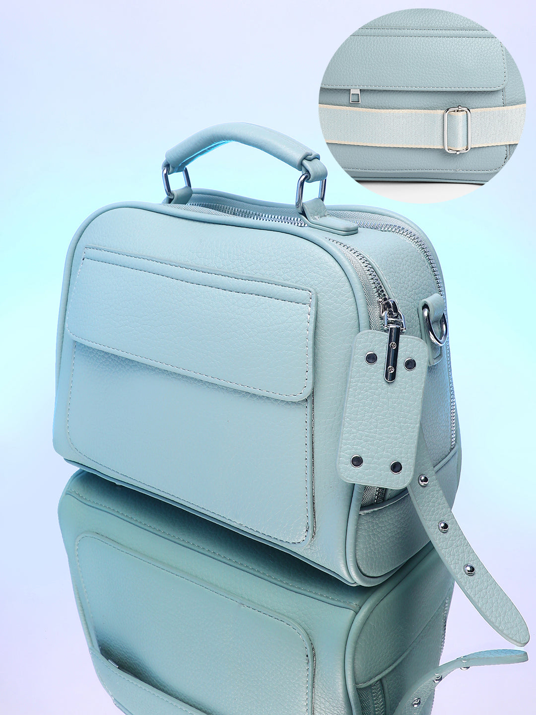The Camera Sling Bag - Icy Blue