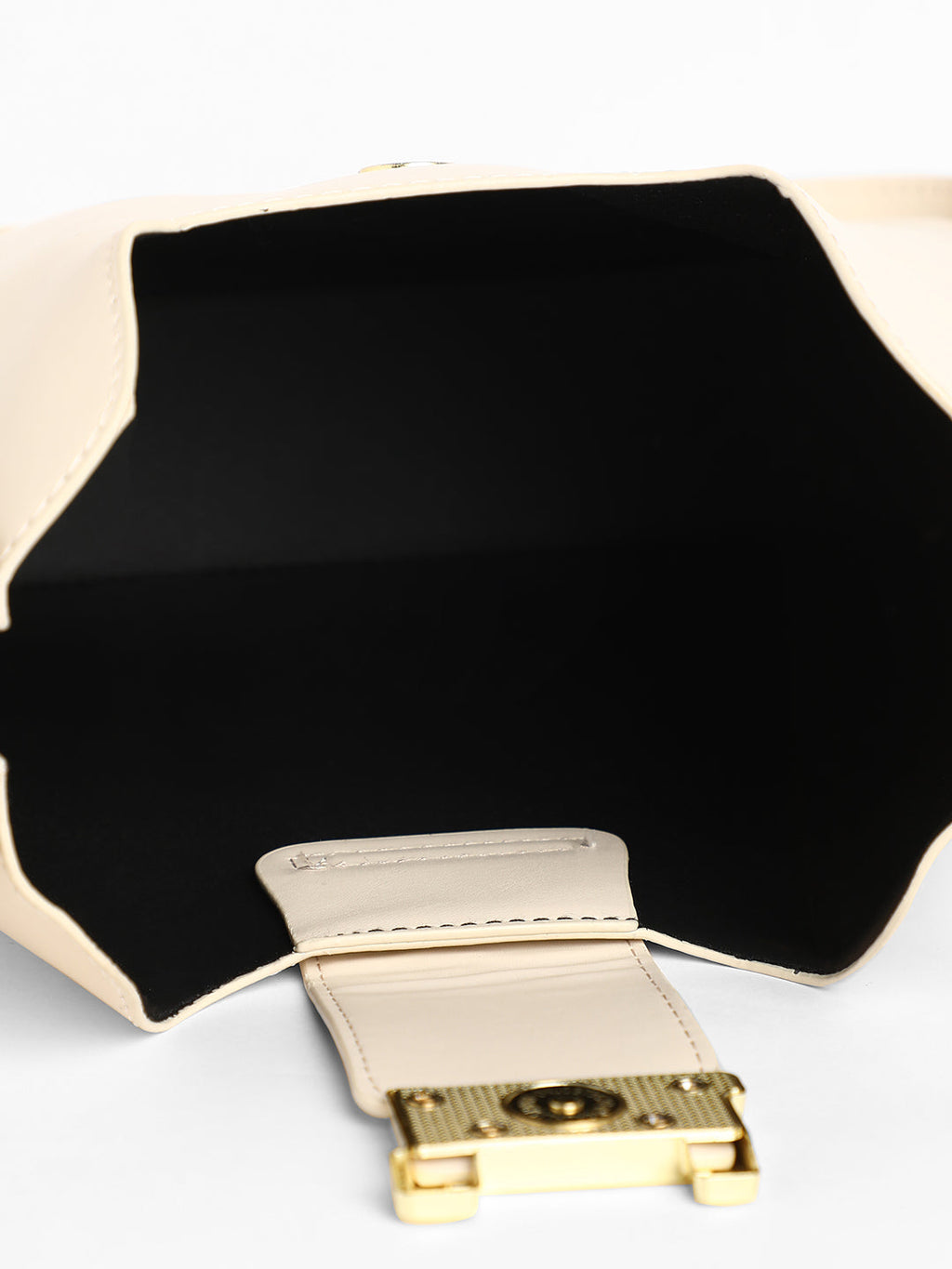 The Monogram Shoulder Bag With Pouch - Ivory White