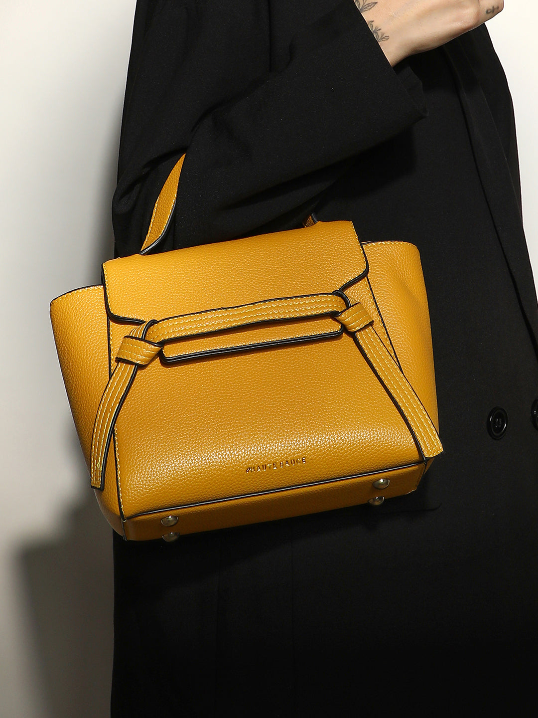 The Cruise Hand Bag - Mustard Yellow