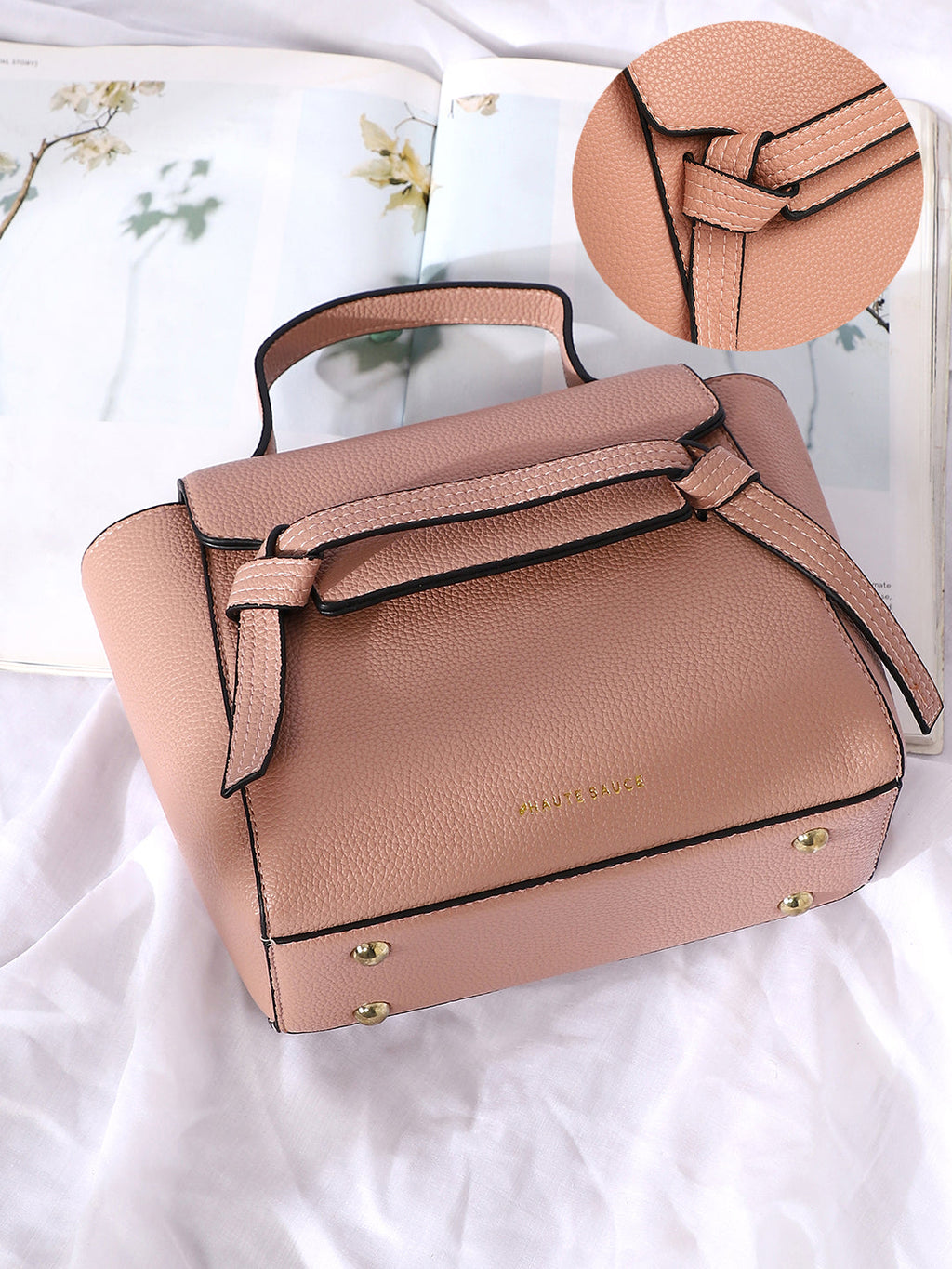 The Cruise Hand Bag - Nude Pink