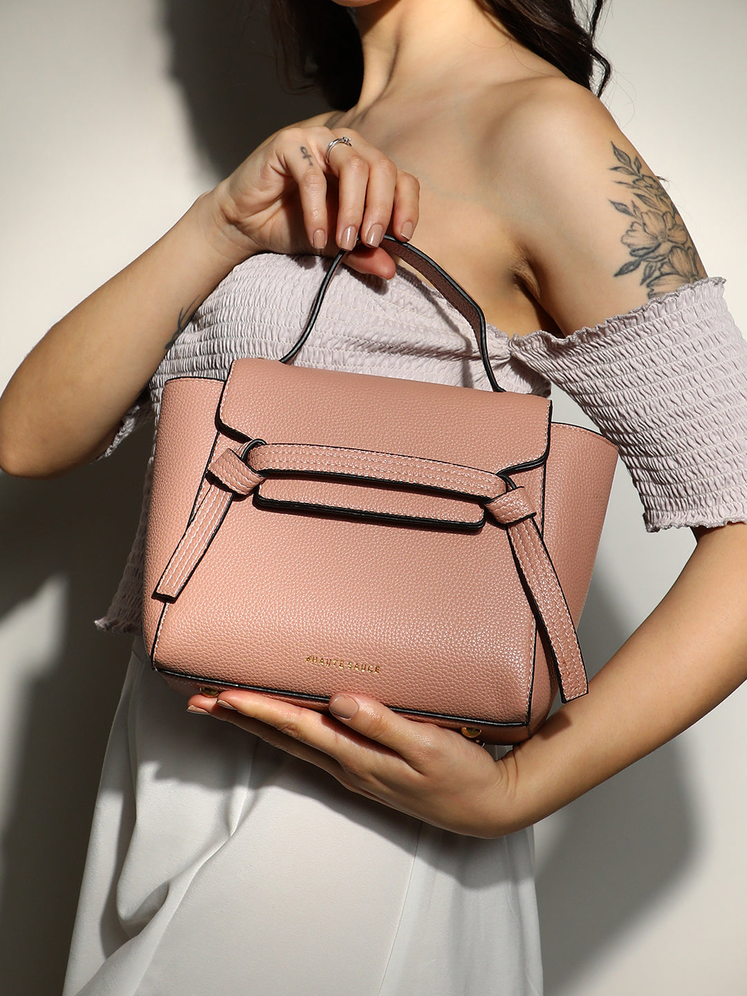 The Cruise Hand Bag - Nude Pink