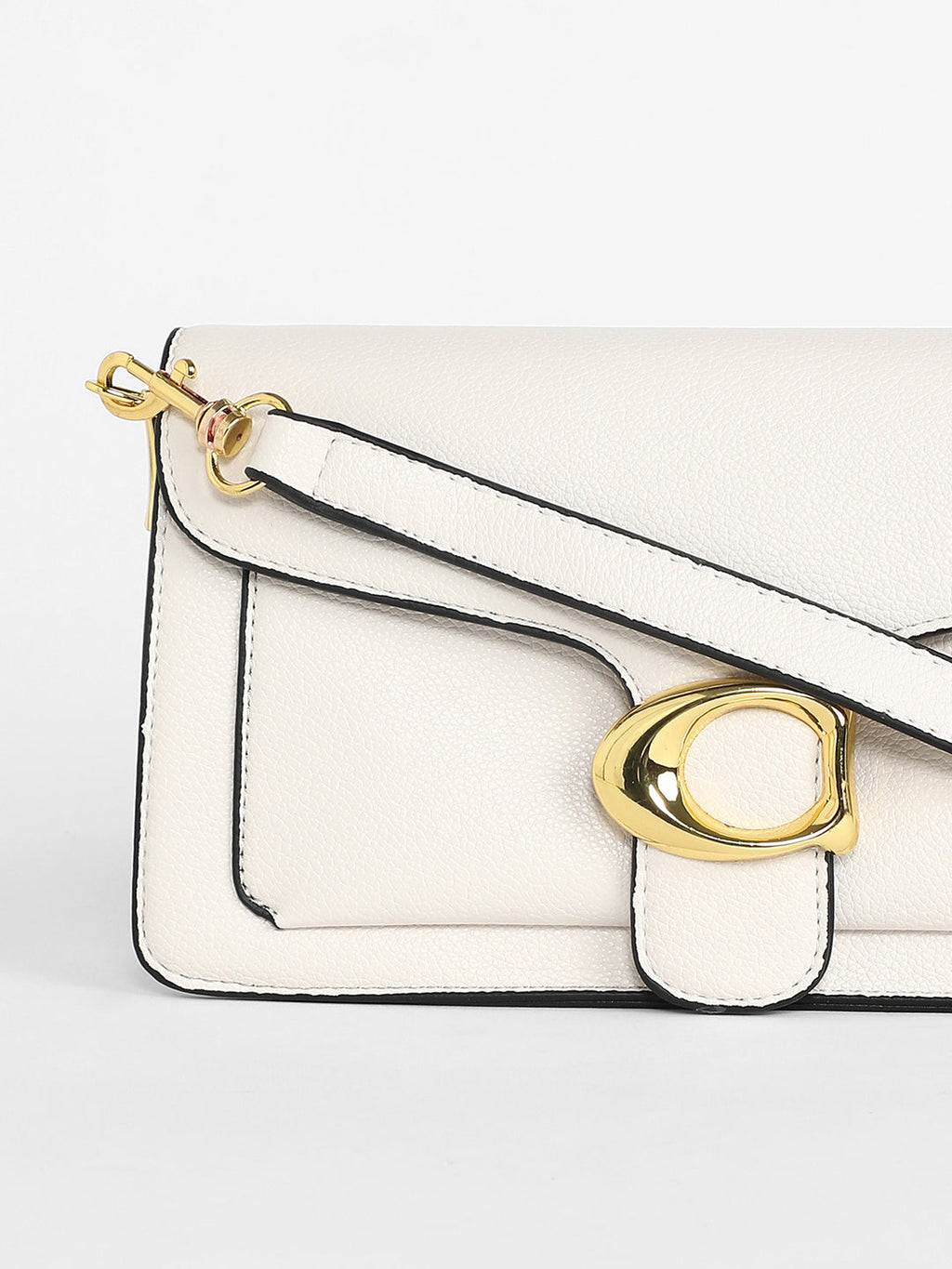 The Burg Shoulder Bag - Ivory White