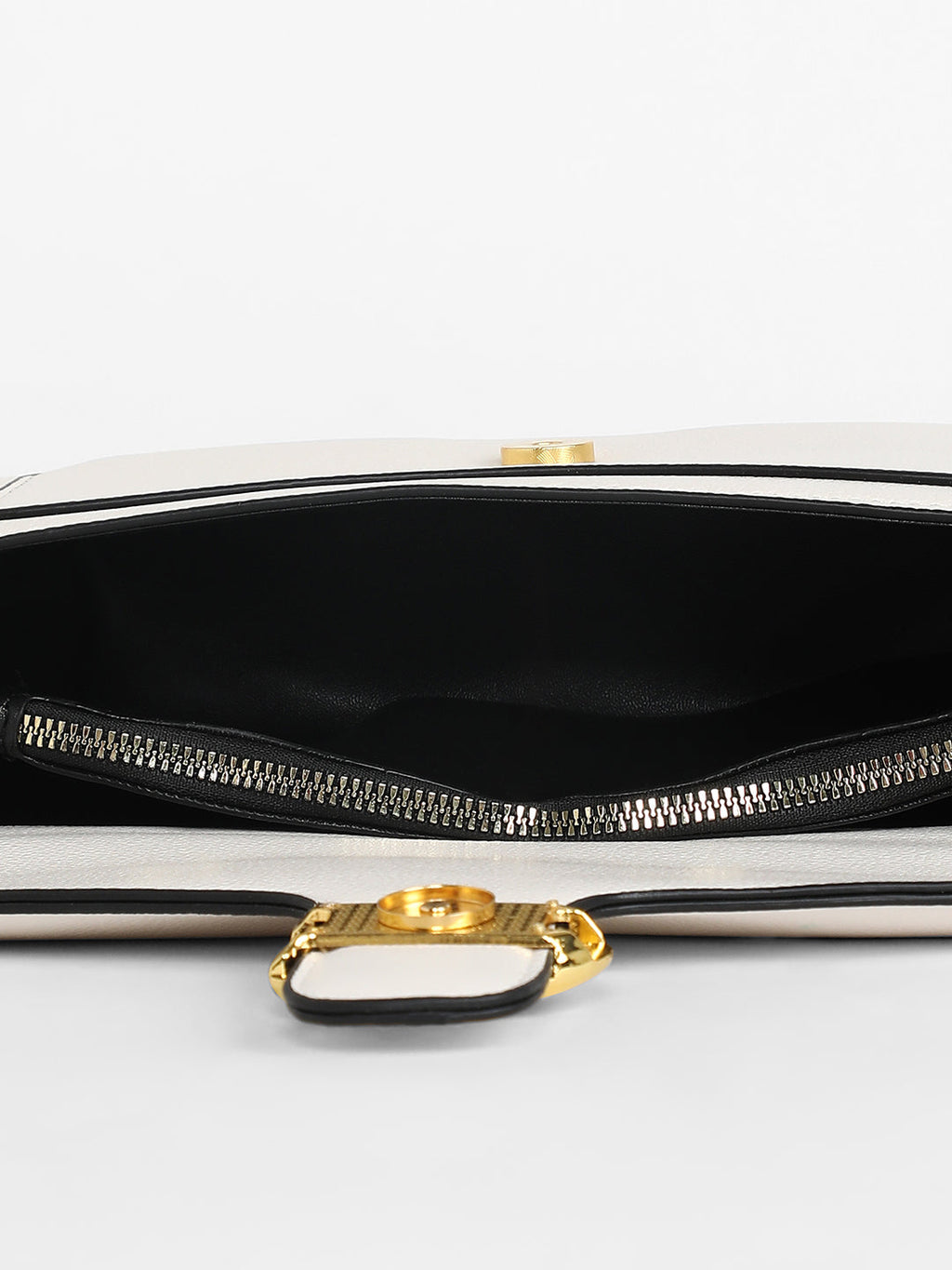 The Burg Shoulder Bag - Ivory White