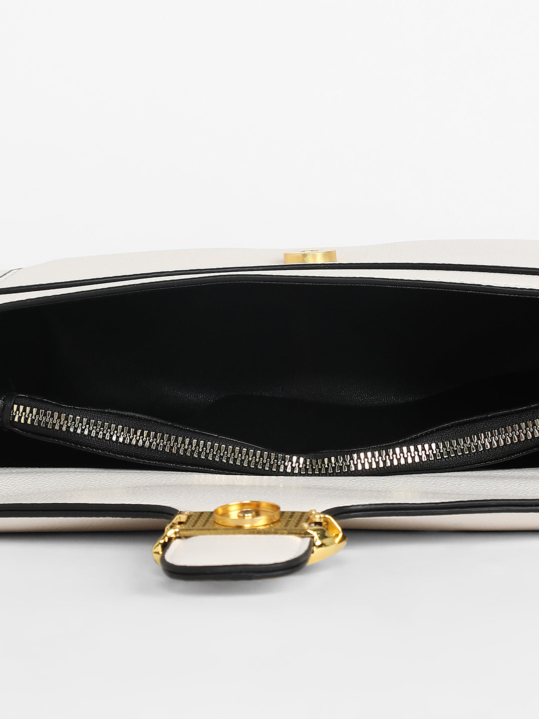 The Burg Shoulder Bag - Ivory White