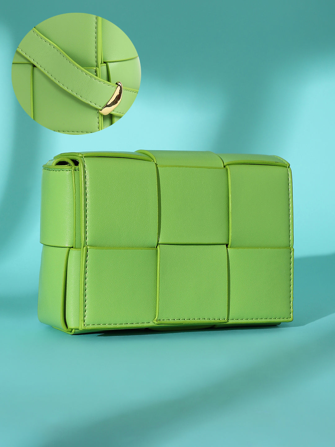 The Interwine Sling Bag - Kelly Green