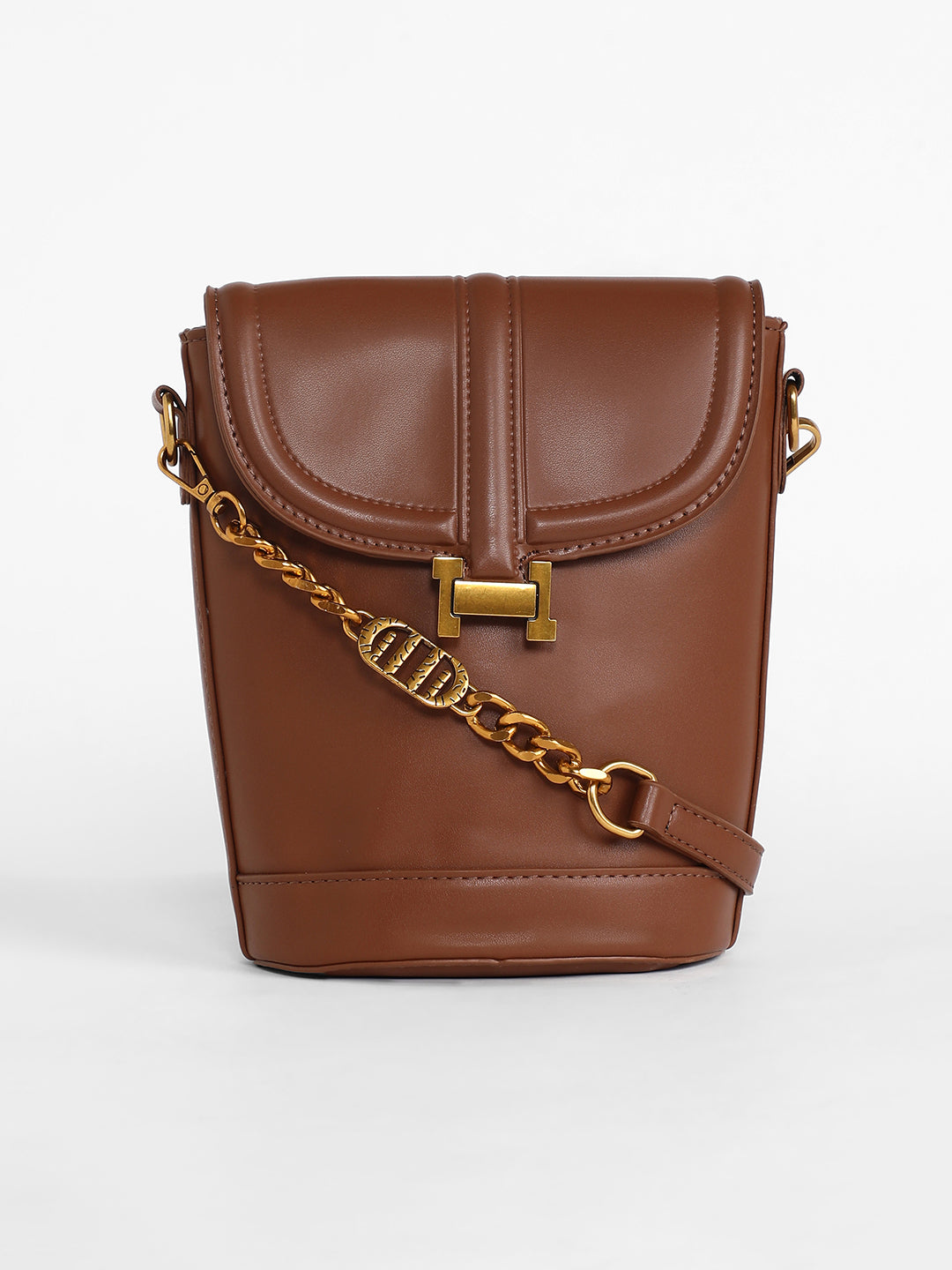 The Monogram Sling Bag - Chocolate Brown