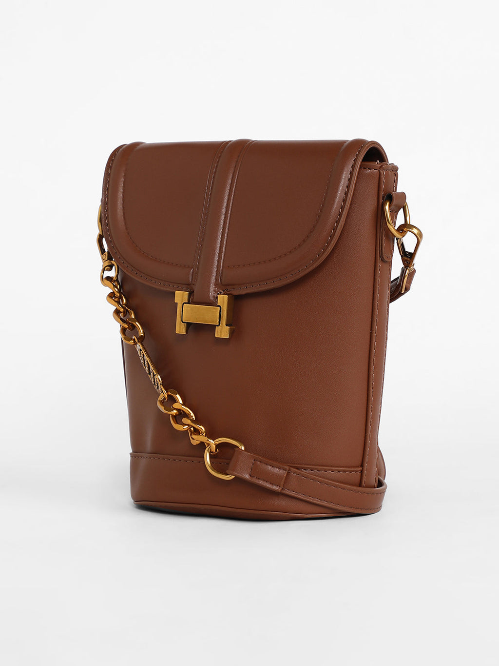 The Monogram Sling Bag - Chocolate Brown