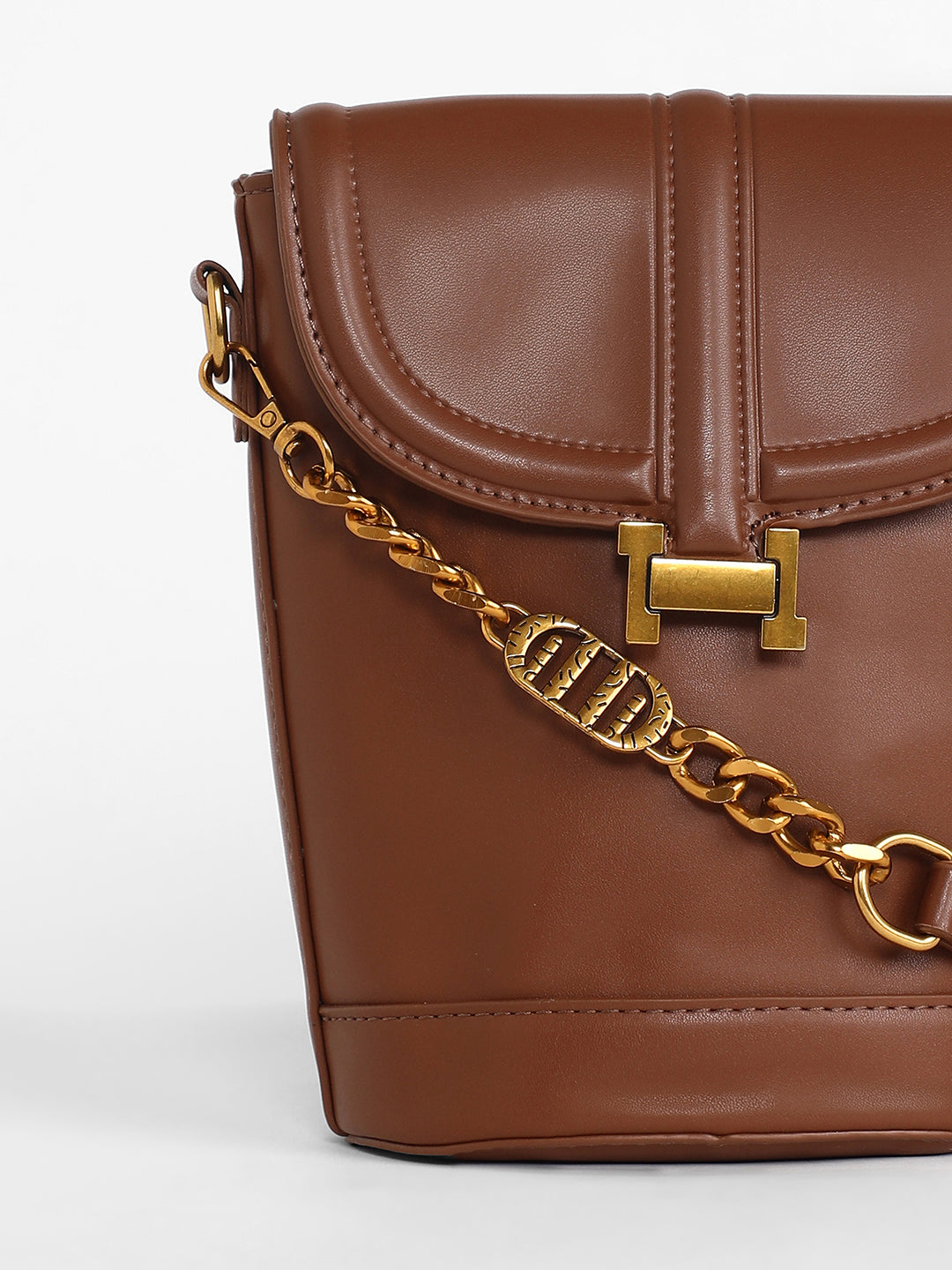 The Monogram Sling Bag - Chocolate Brown