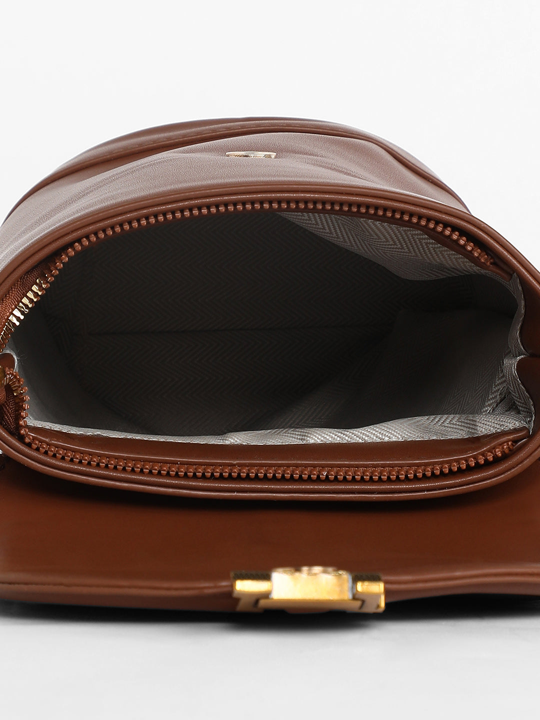 The Monogram Sling Bag - Chocolate Brown