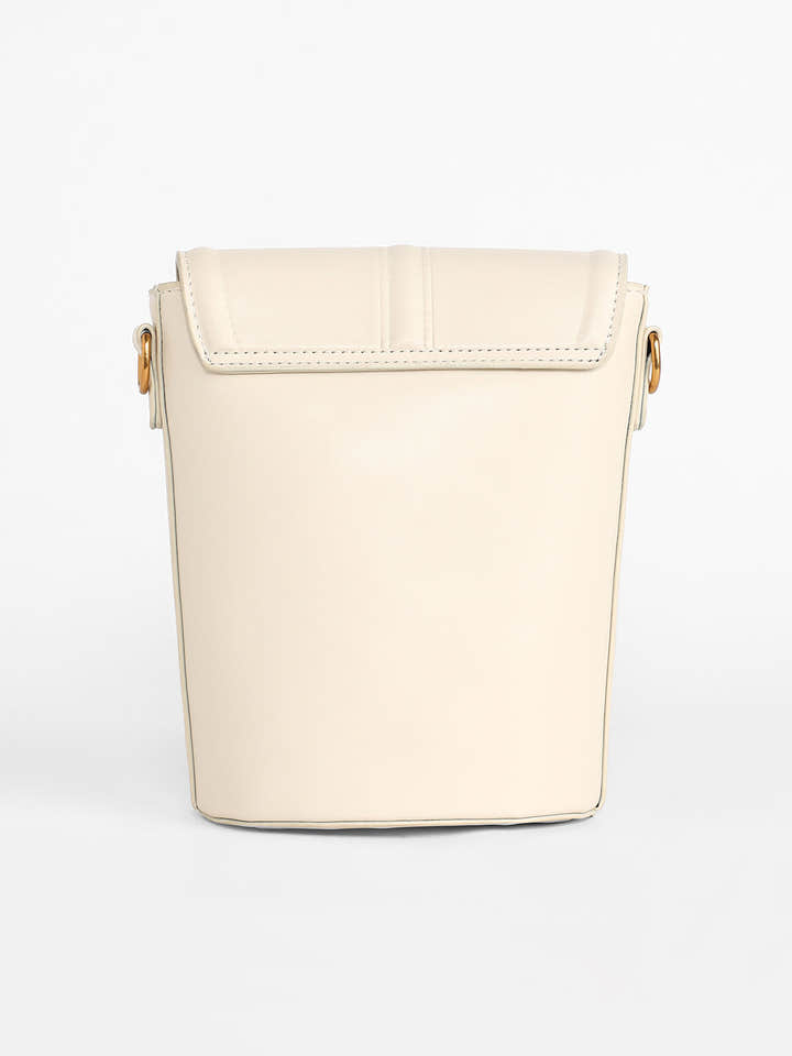 The Monogram Sling Bag - Ivory Cream
