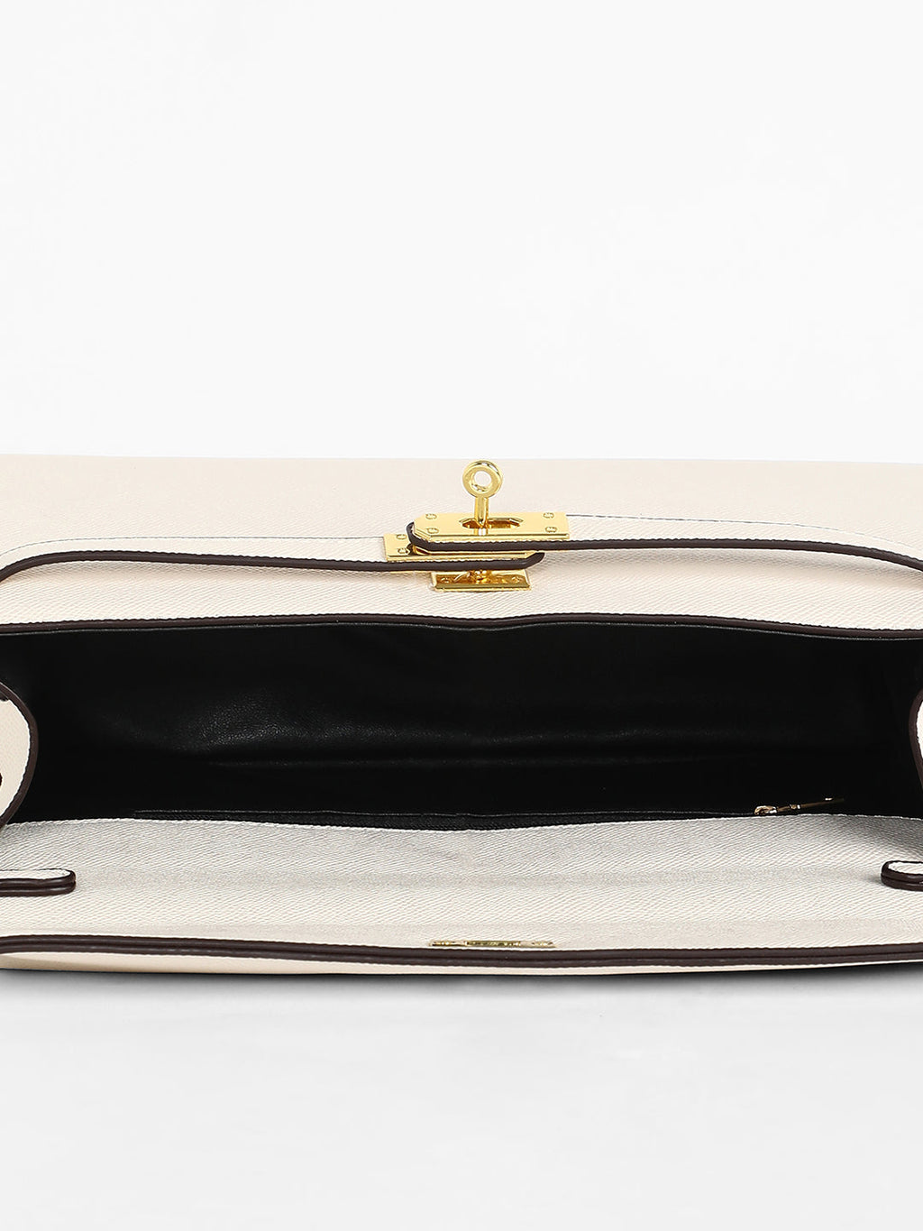 The Overlap Sling Bag - Powder White