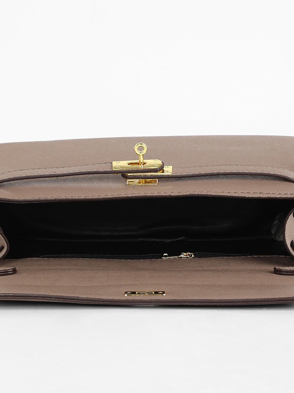 The Overlap Sling Bag - Peanut Brown