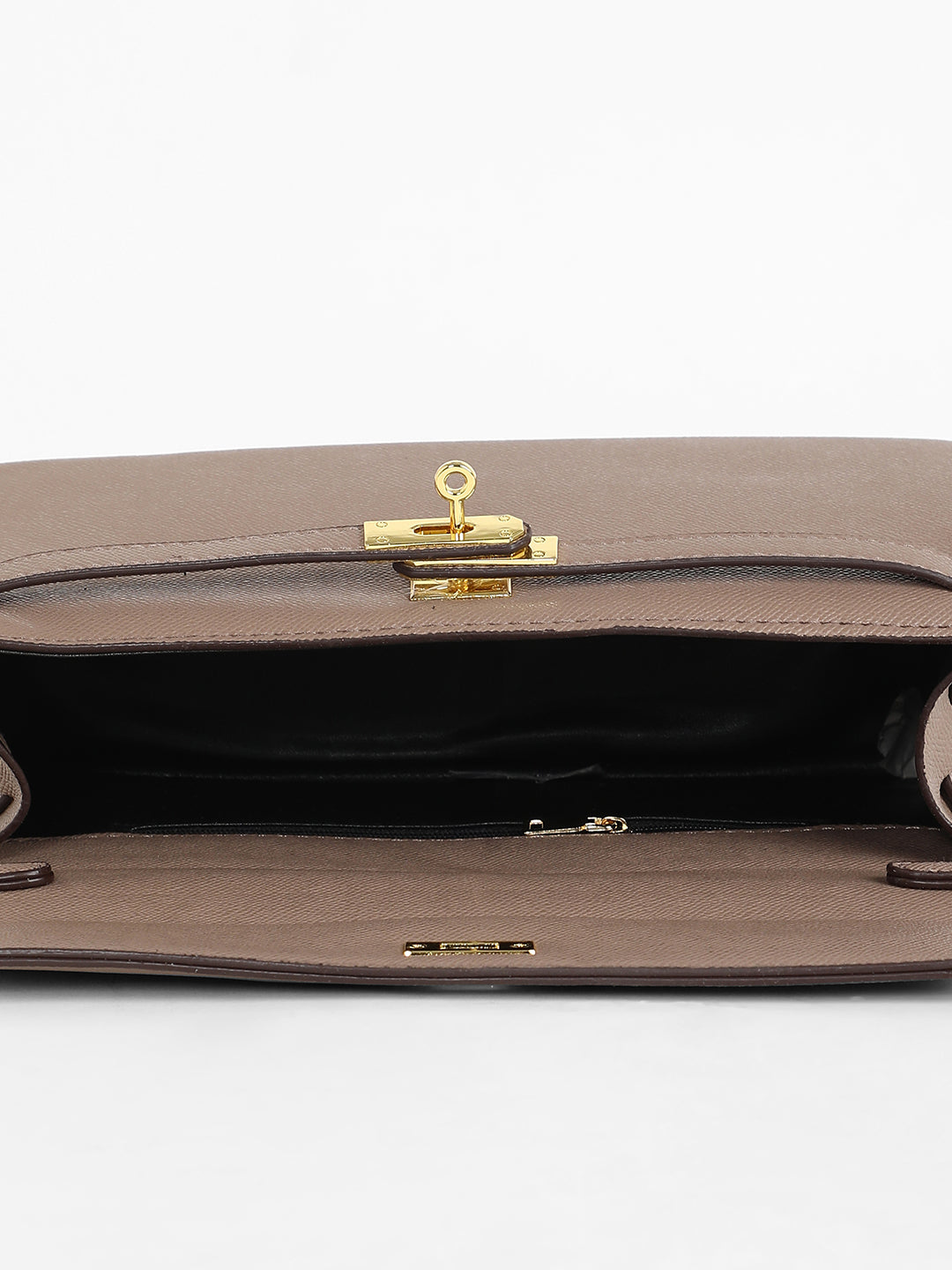 The Overlap Sling Bag - Peanut Brown