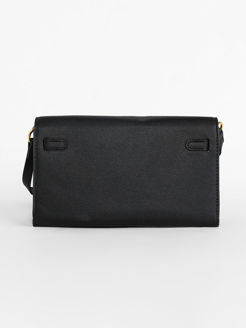 The Overlap Sling Bag - Midnight Black