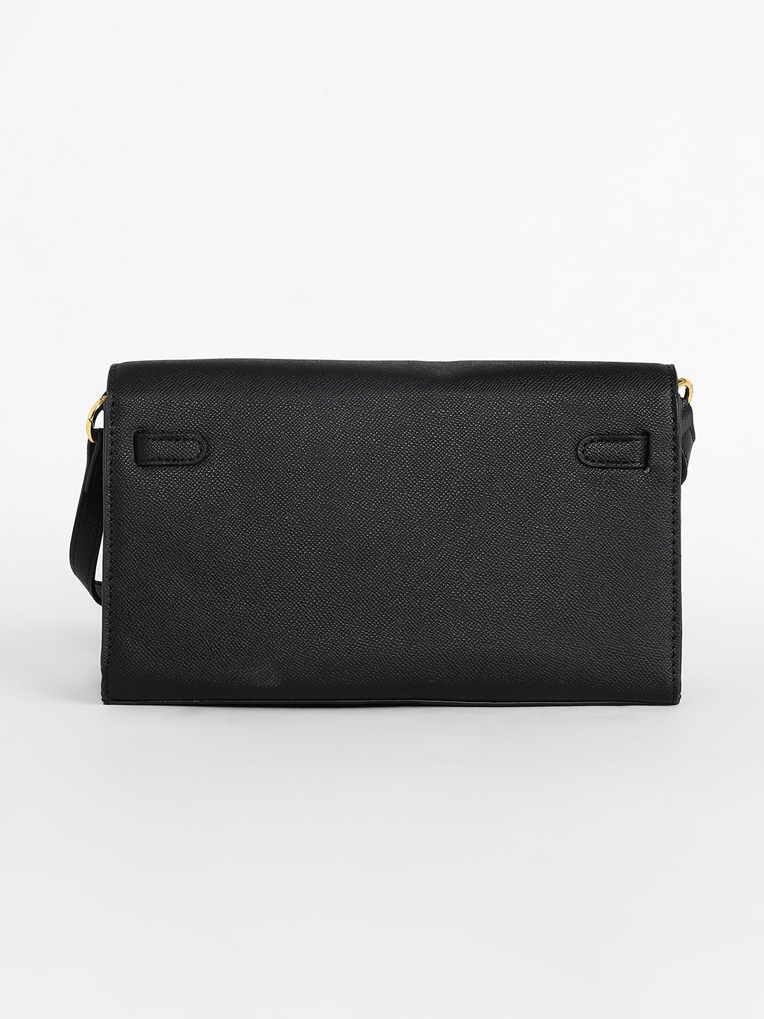 The Overlap Sling Bag - Midnight Black