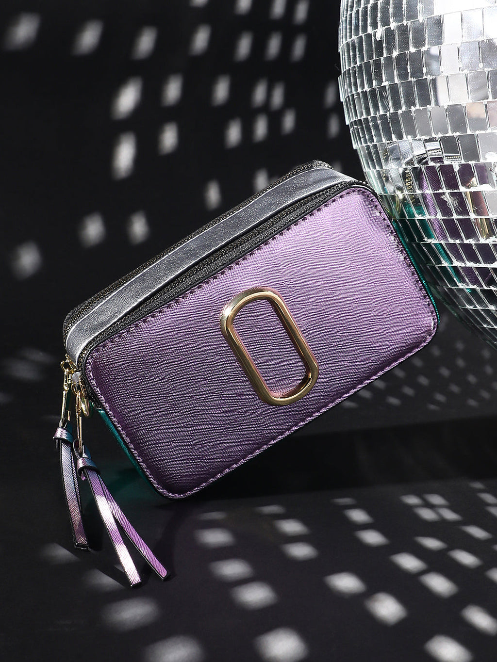 The Block Box Sling Bag - Flamingo Pink