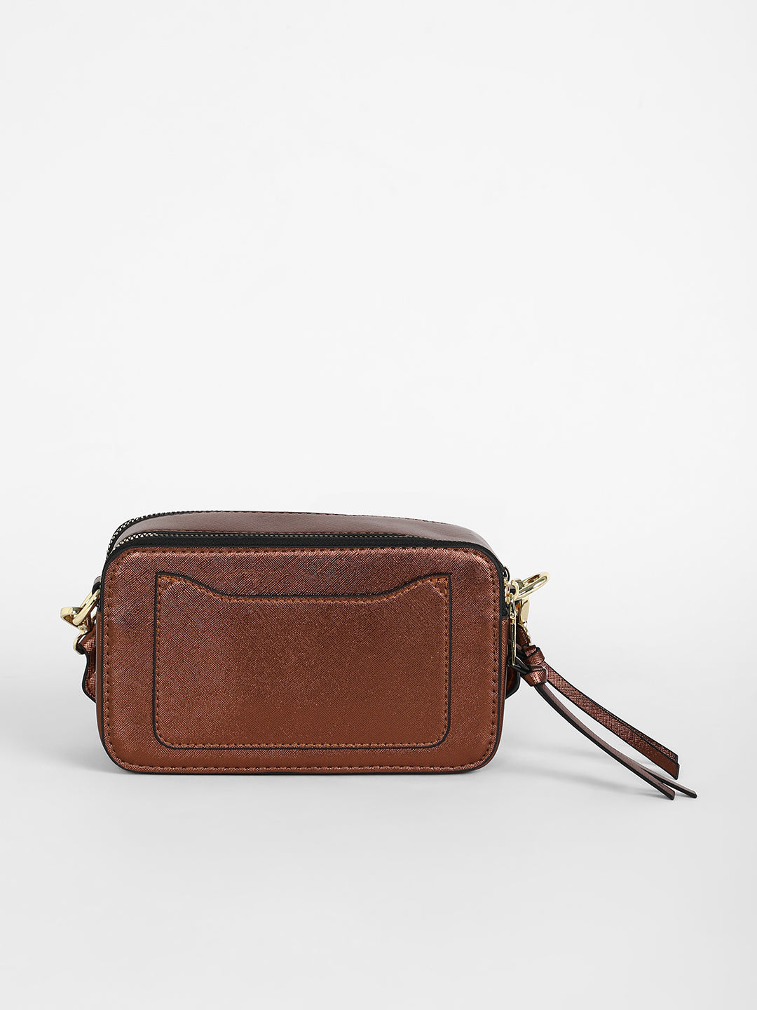 The Block Box Sling Bag - Chocolate Brown