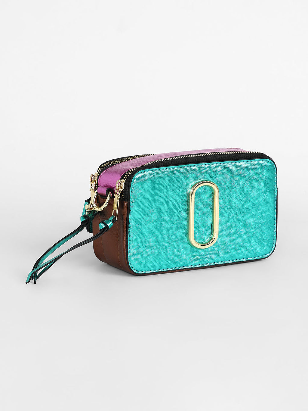 The Block Box Sling Bag - Pine Green