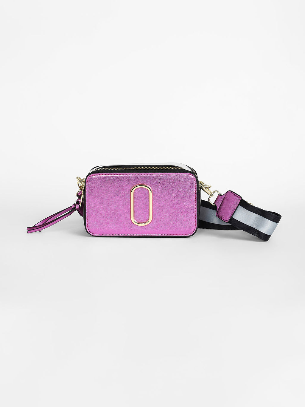 The Block Box Sling Bag - Fushcia Pink