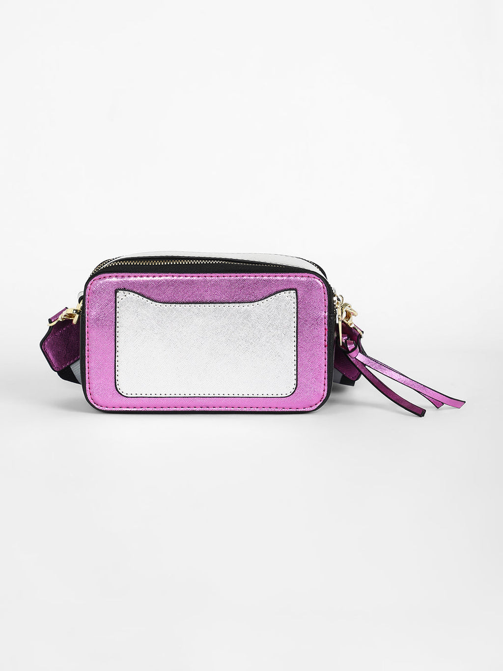 The Block Box Sling Bag - Fushcia Pink