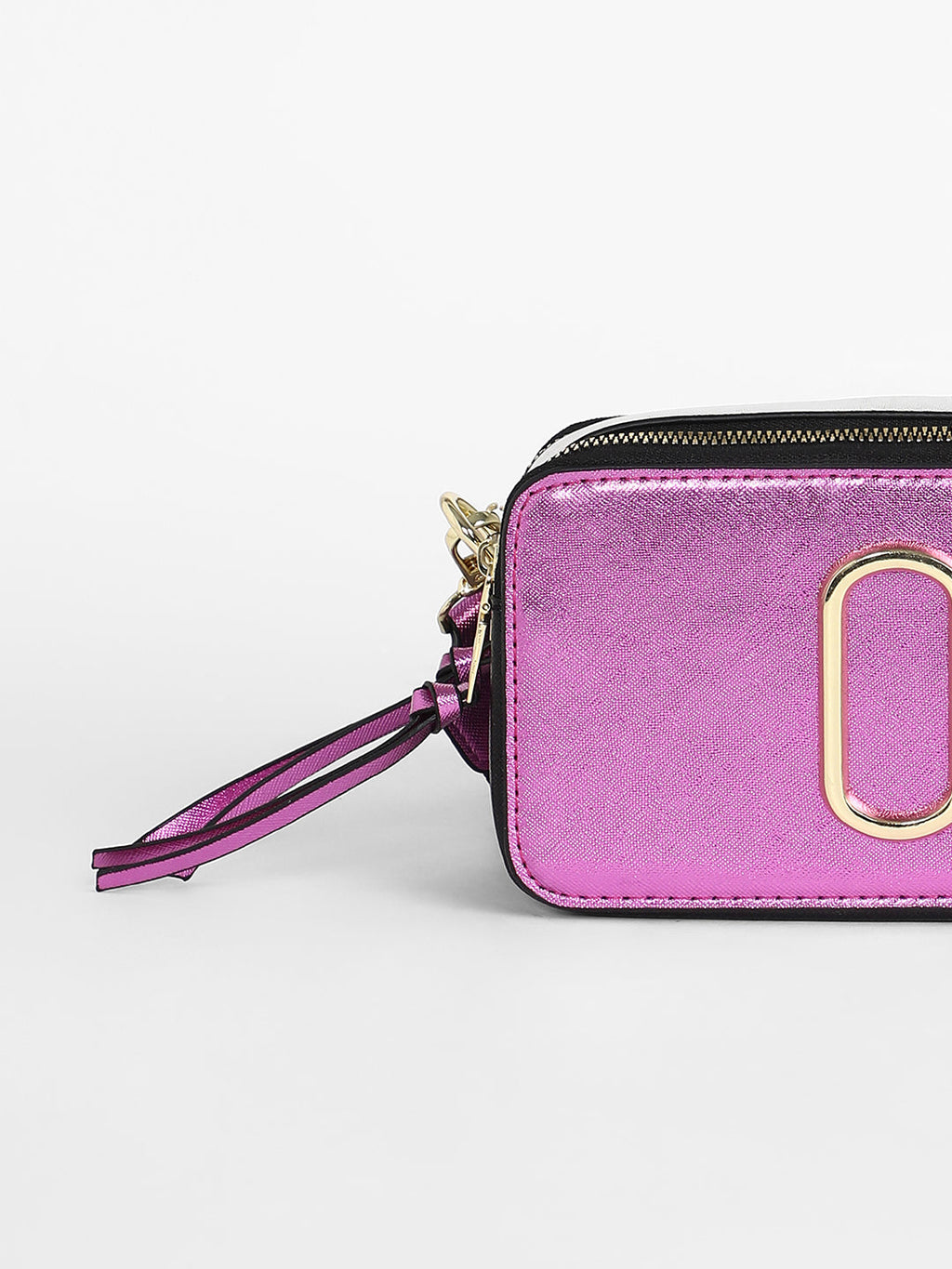 The Block Box Sling Bag - Fushcia Pink
