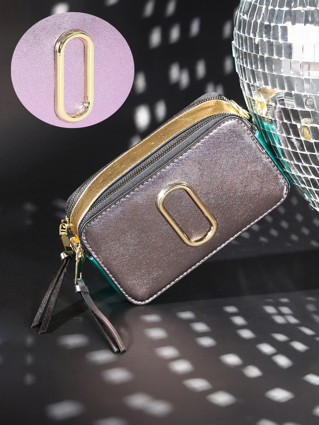 The Block Box Sling Bag - Graphite Grey