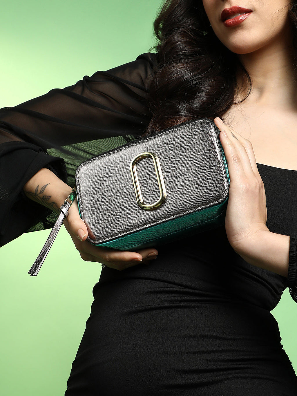 The Block Box Sling Bag - Graphite Grey