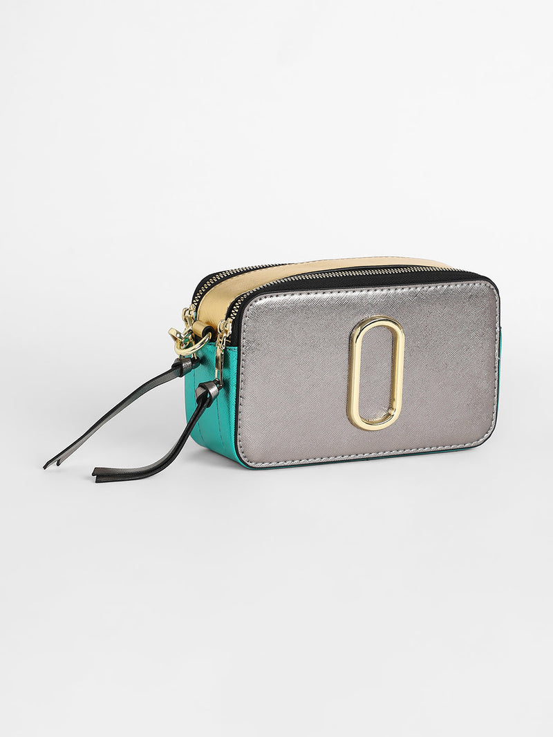 The Block Box Sling Bag - Graphite Grey