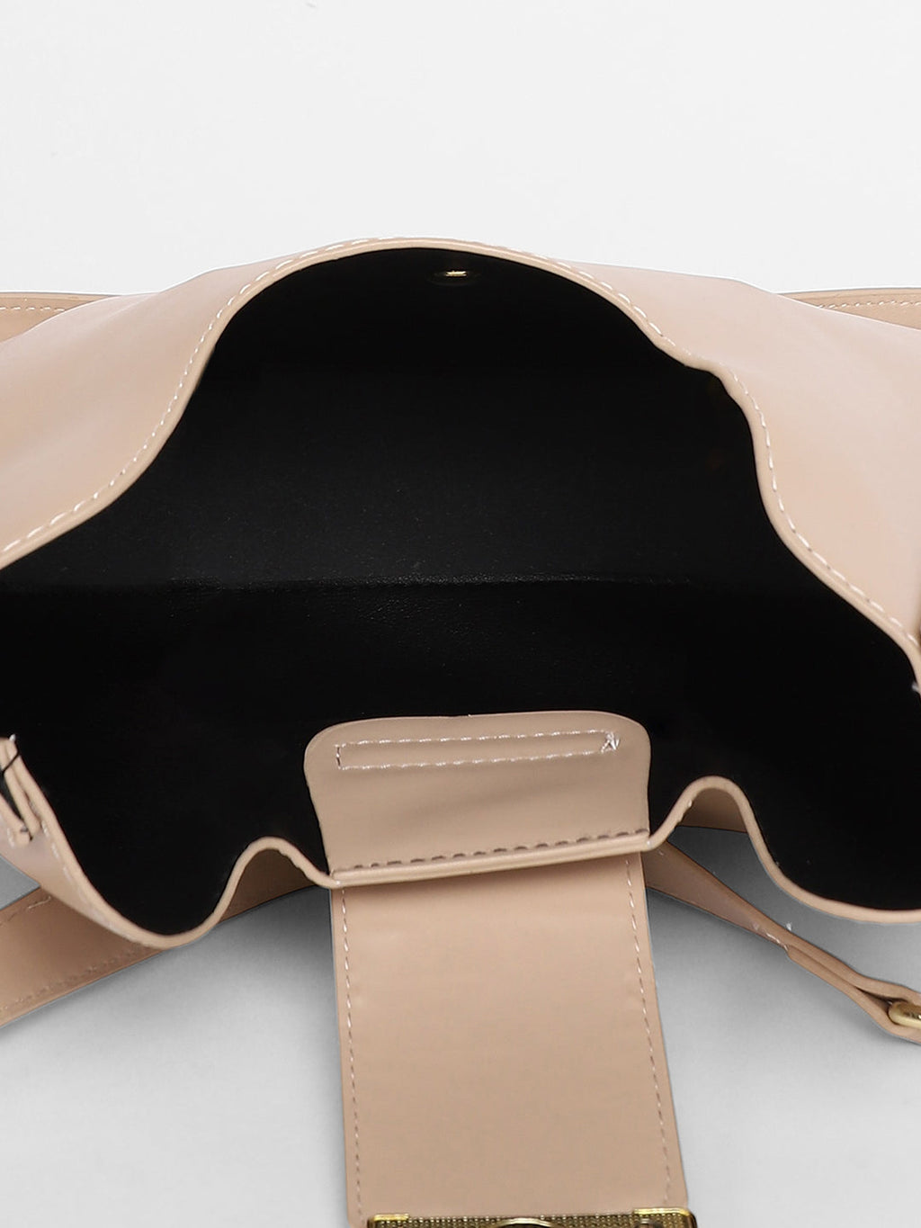 The Monogram Shoulder Bag With Pouch - Light Beige