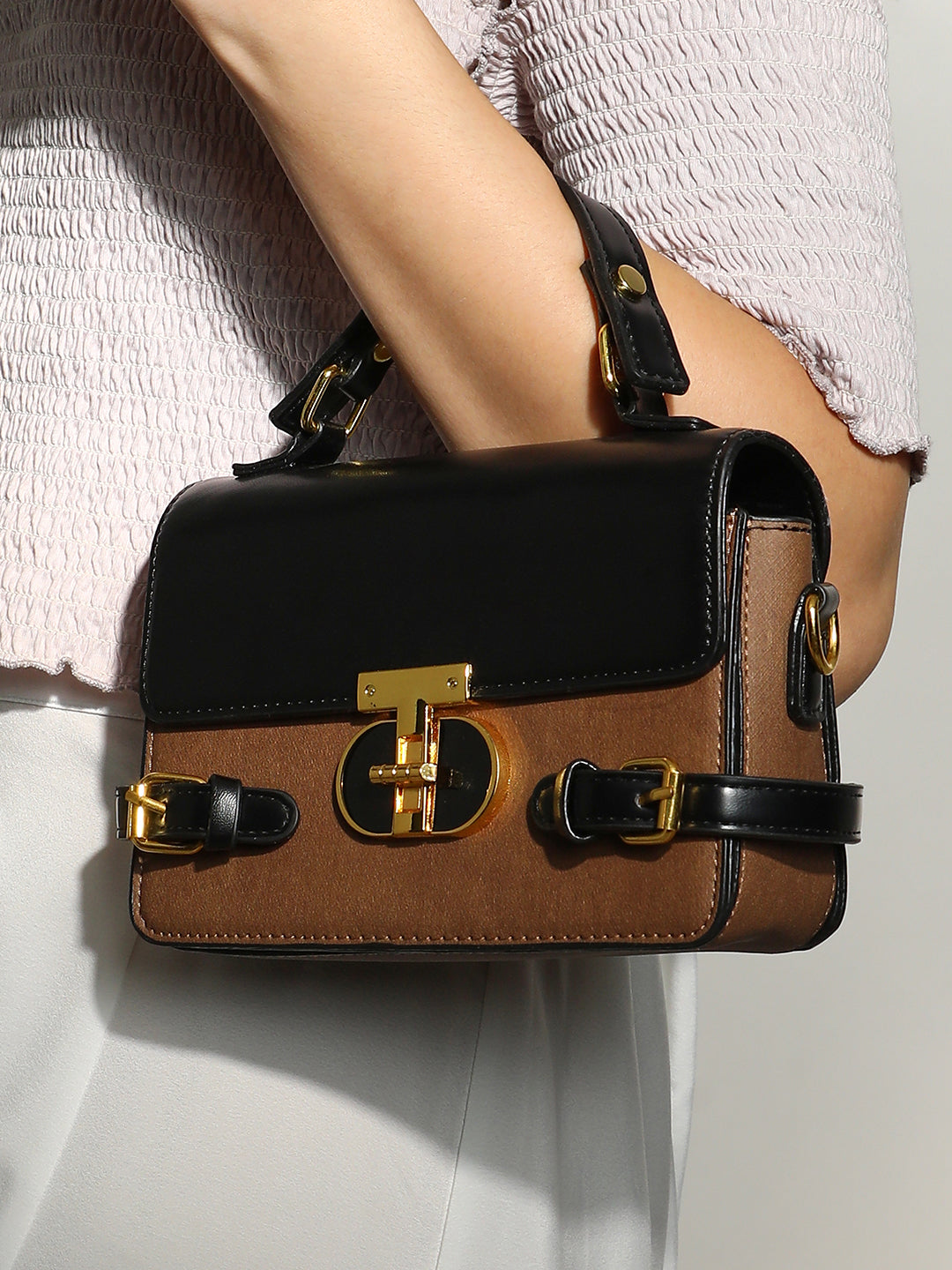 The Riviera Hand Bag - Mocha Brown