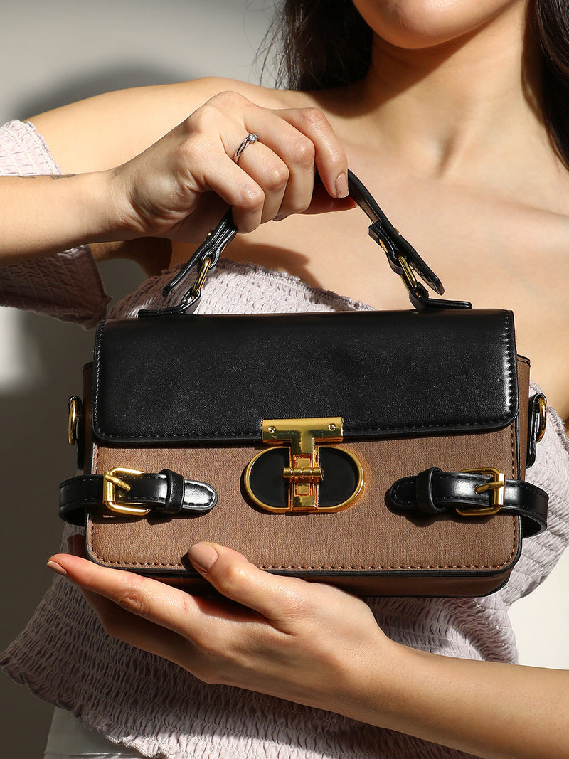 The Riviera Hand Bag - Mocha Brown