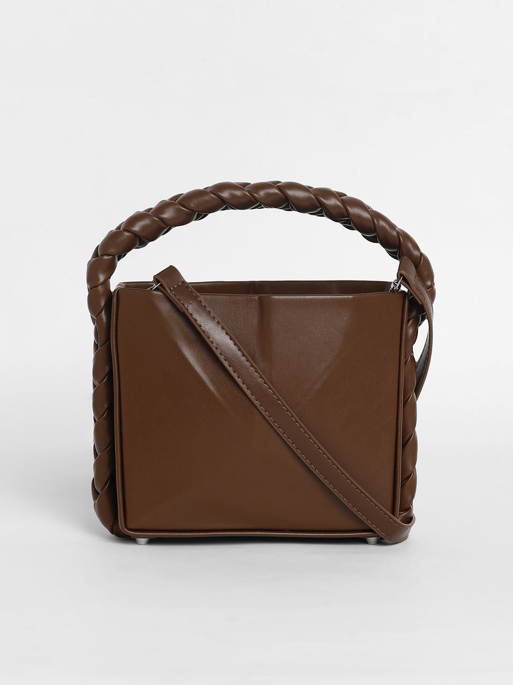 The Kaleidoscope Bucket Bag - Chocolate Brown
