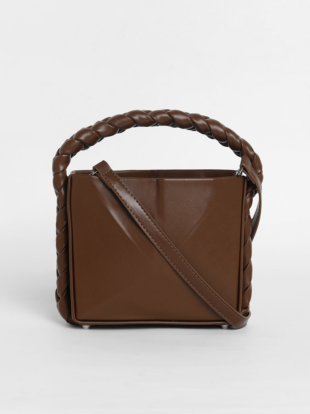 The Kaleidoscope Bucket Bag - Chocolate Brown