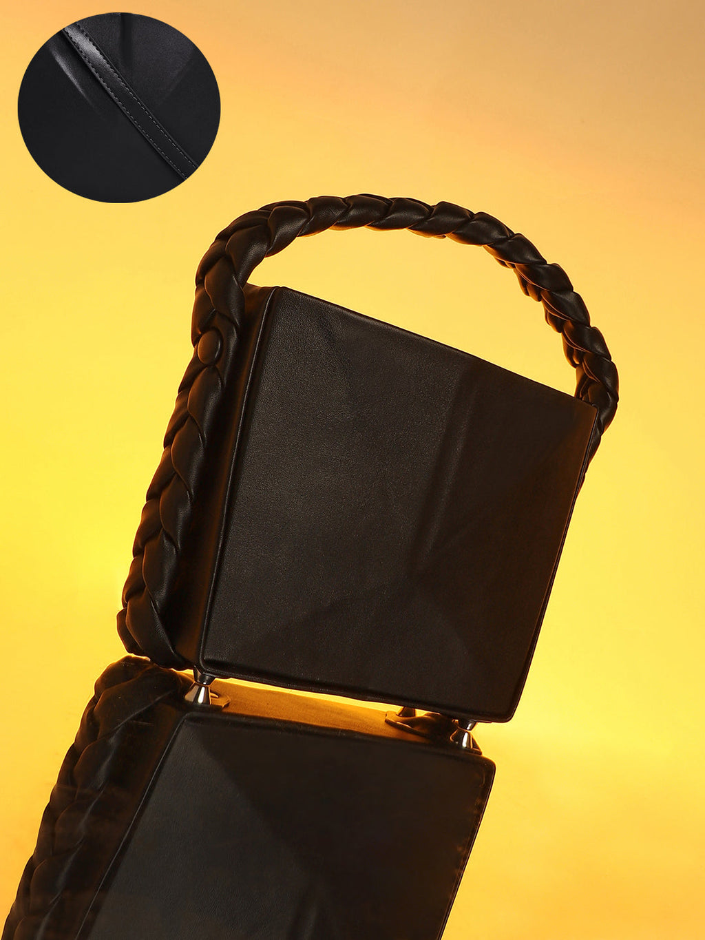 The Kaleidoscope Bucket Bag - Midnight Black