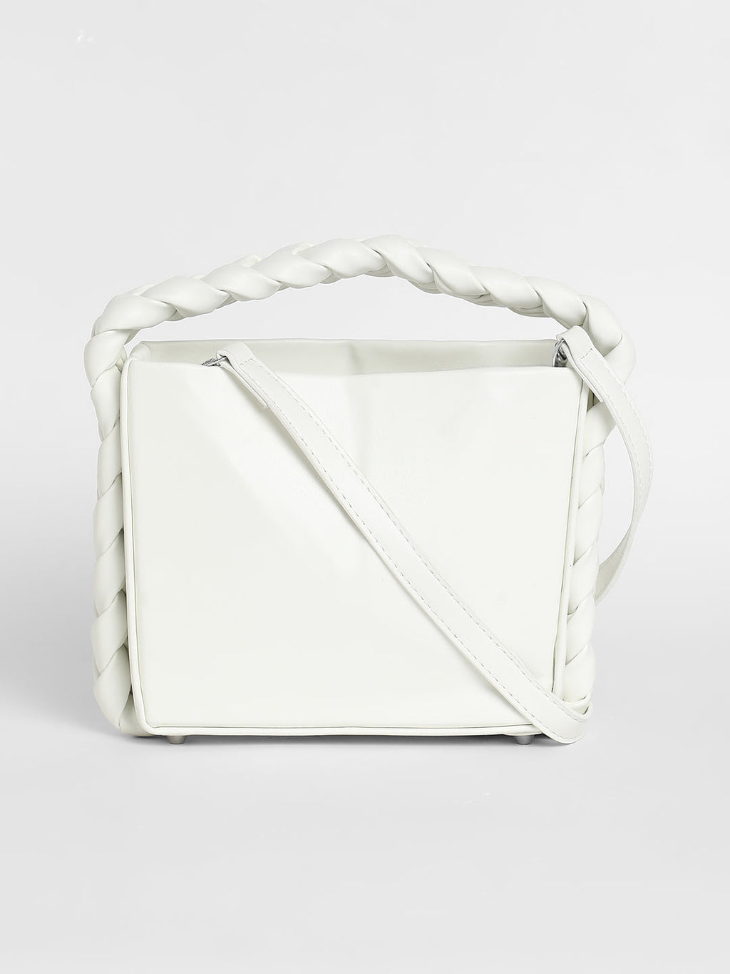 The Kaleidoscope Bucket Bag - Cream White