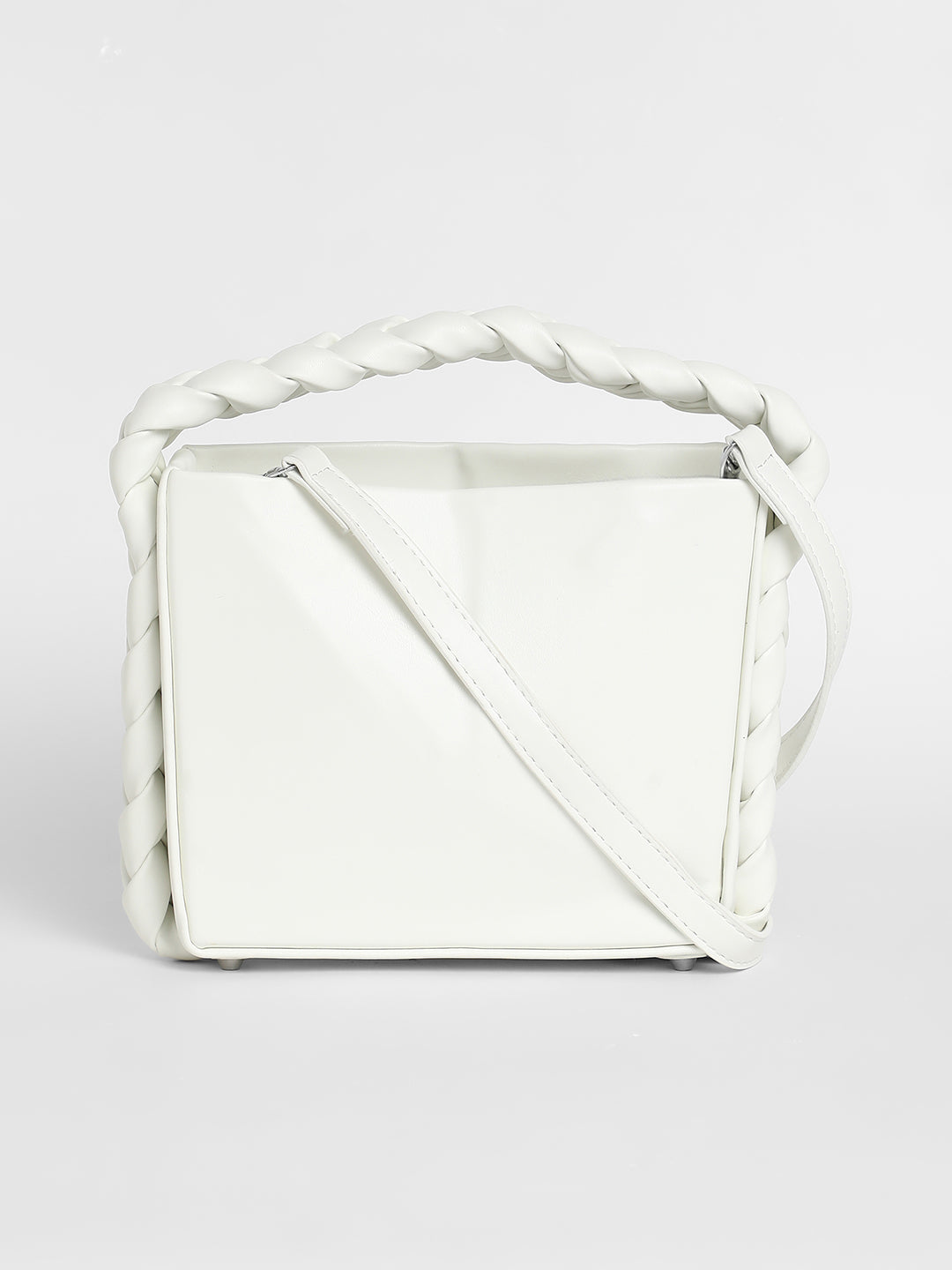 The Kaleidoscope Bucket Bag - Cream White