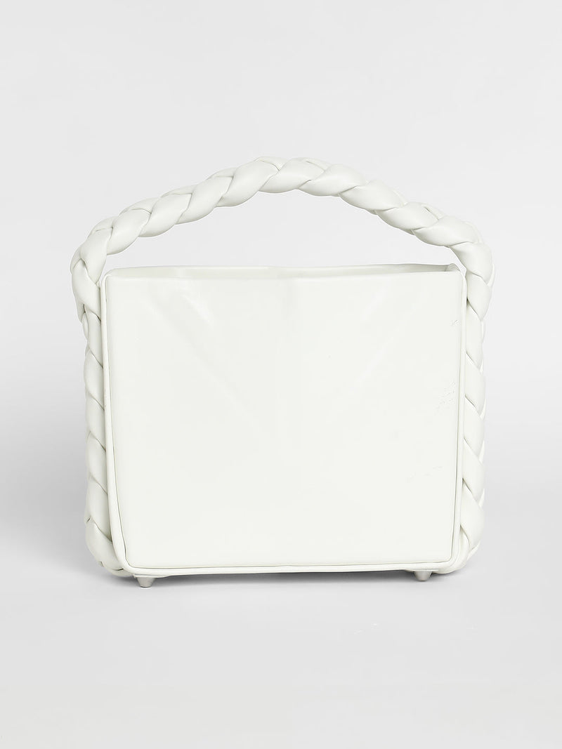 The Kaleidoscope Bucket Bag - Cream White
