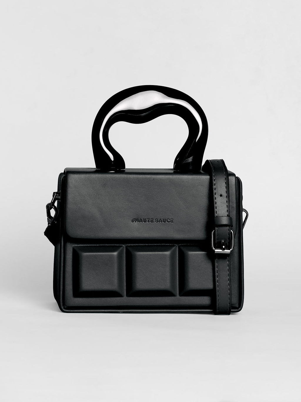 The Caldera Boxed Hand Bag - Midnight Black