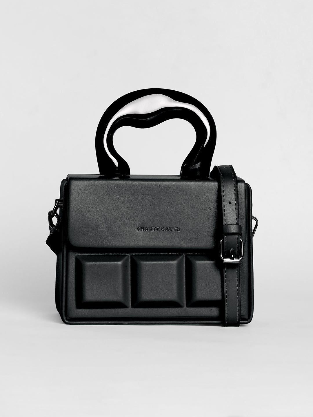 The Caldera Boxed Hand Bag - Midnight Black