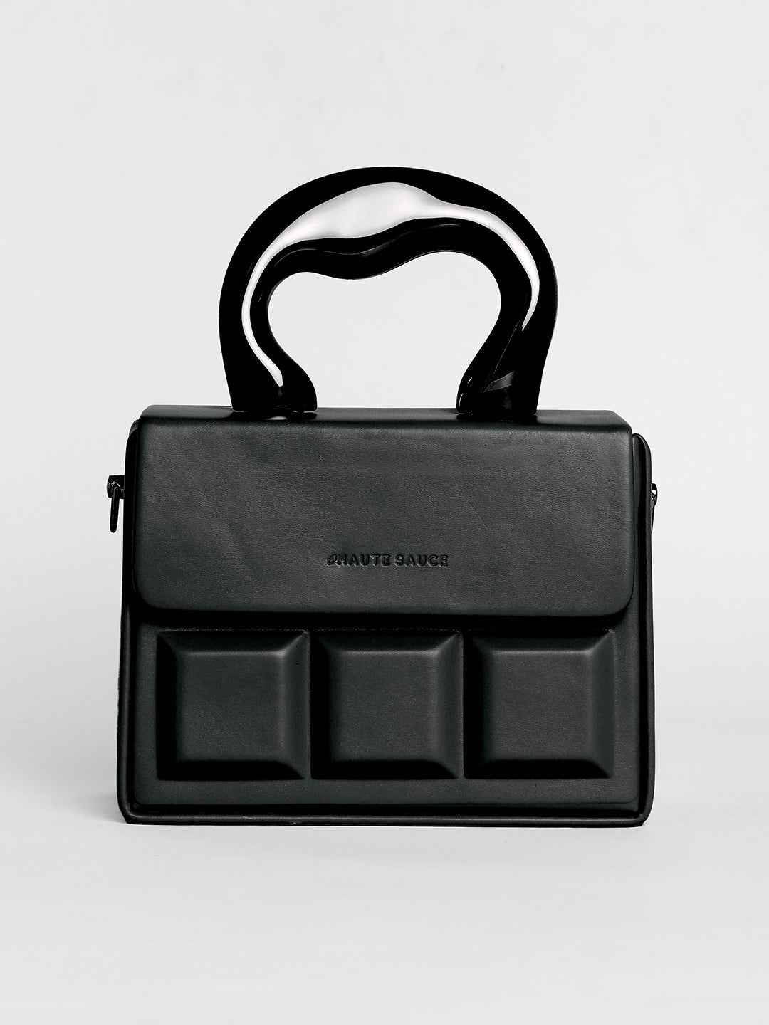 The Caldera Boxed Hand Bag - Midnight Black