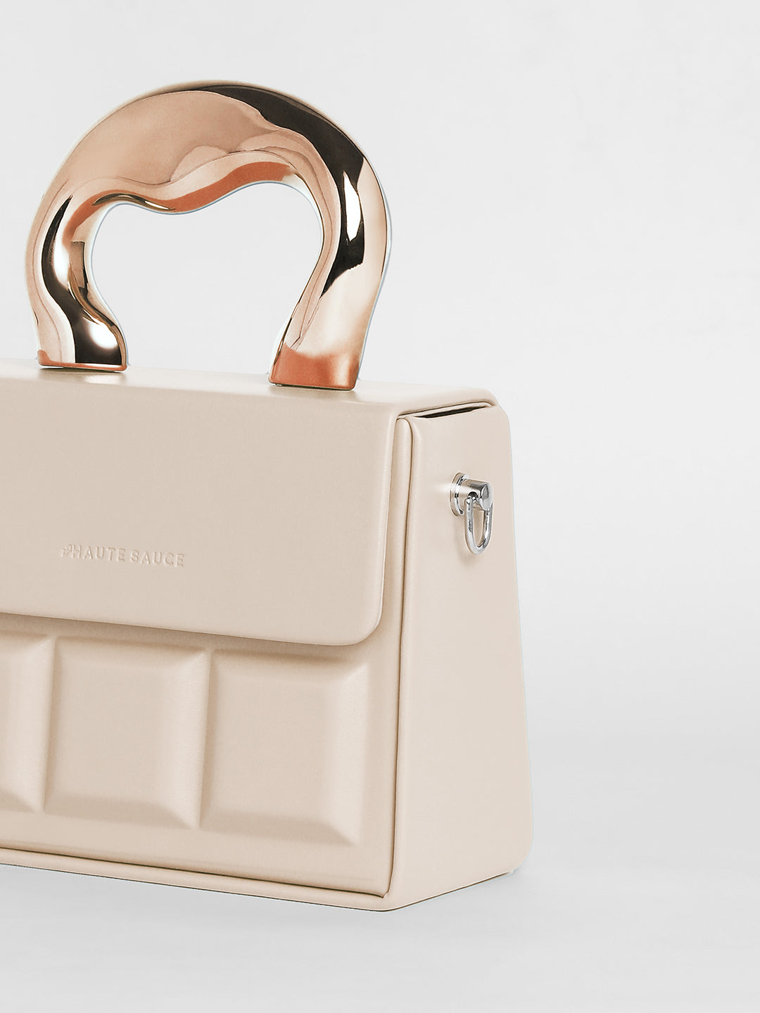 The Caldera Boxed Hand Bag - Beige