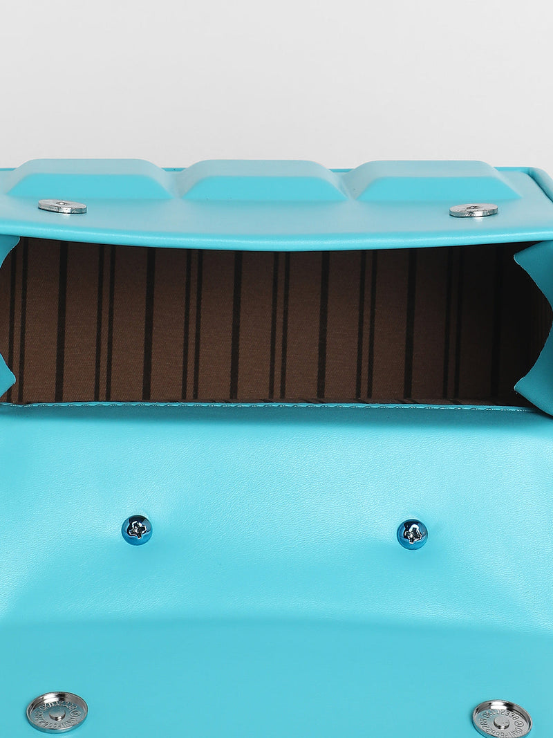 The Caldera Boxed Hand Bag - Sky Blue